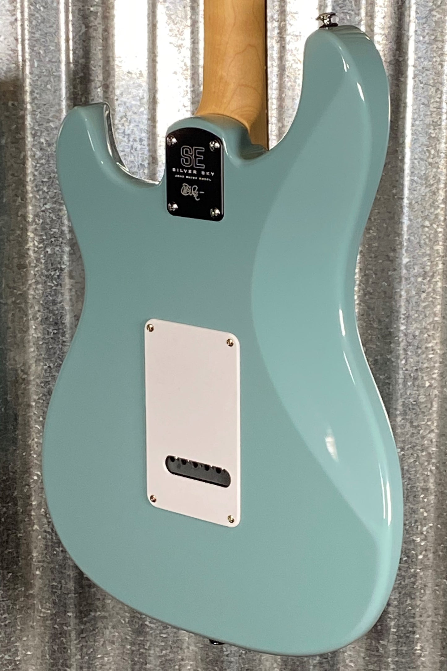 PRS Paul Reed Smith SE Silver Sky Stone Blue Guitar & Bag #5445