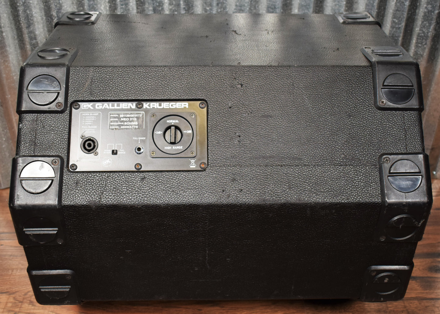 Gallien Krueger NEO-210 2x10" Lightweight Bass Speaker Cabinet #2 Used