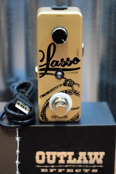 Outlaw Effects Lasso Looper Looping Guitar Effect Pedal