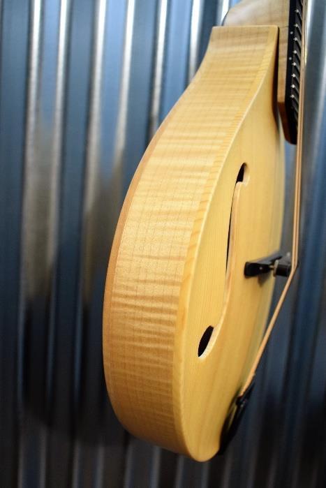 Breedlove Quartz OF A Style Natural Flame Maple Mandolin & Case #9431
