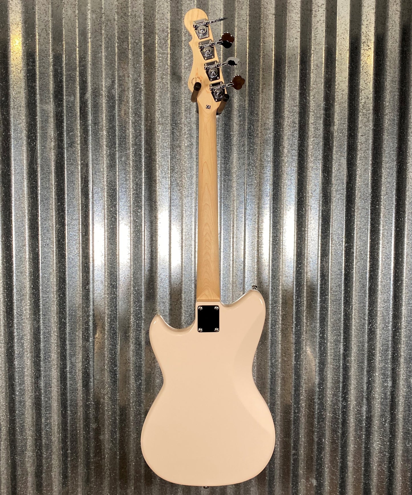 G&L Guitars Tribute Fallout Bass Short Scale 4 String Olympic White #6464