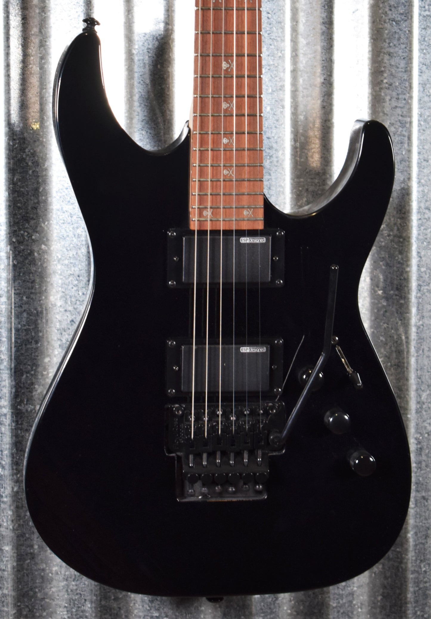 ESP LTD KH-202 Kirk Hammett Signature Gloss Black Guitar KH202 #1388