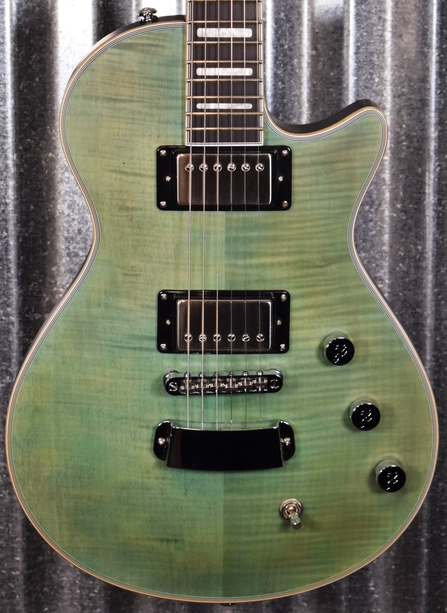 Hagstrom Ultra Max Fall Sky Satin Guitar ULMAX-FSY #0921 Used