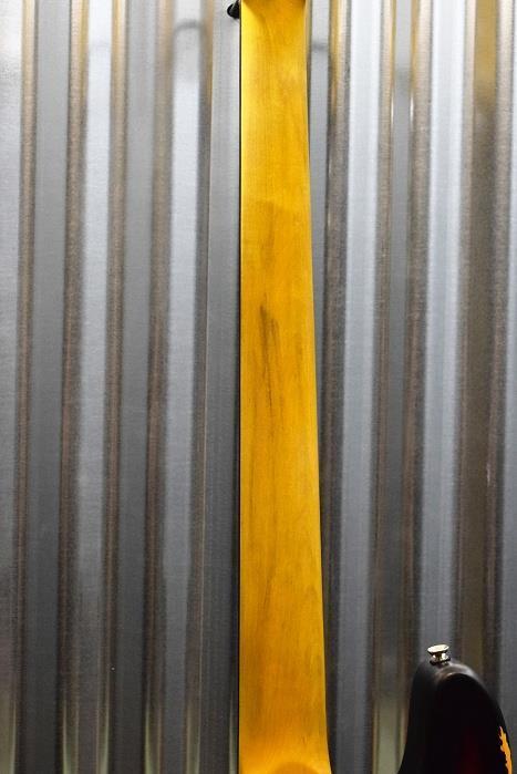 Vintage Icon V4MR Vintage Modern Relic Sunset Sunburst 4 String Bass & Case #304