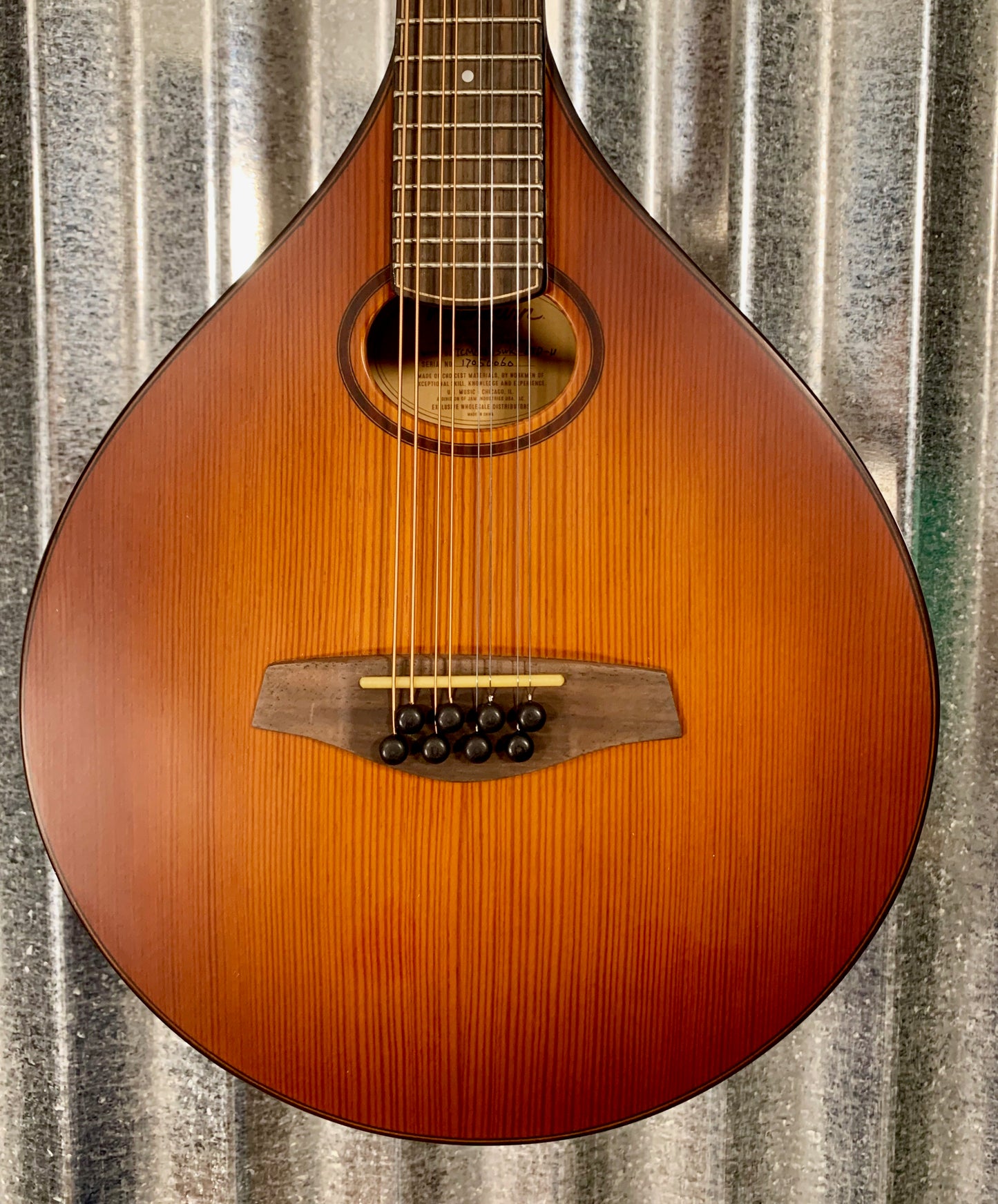 Washburn Timeless Limited Edition C43 A Style Mandolin & Case TCMC43SWK #0060