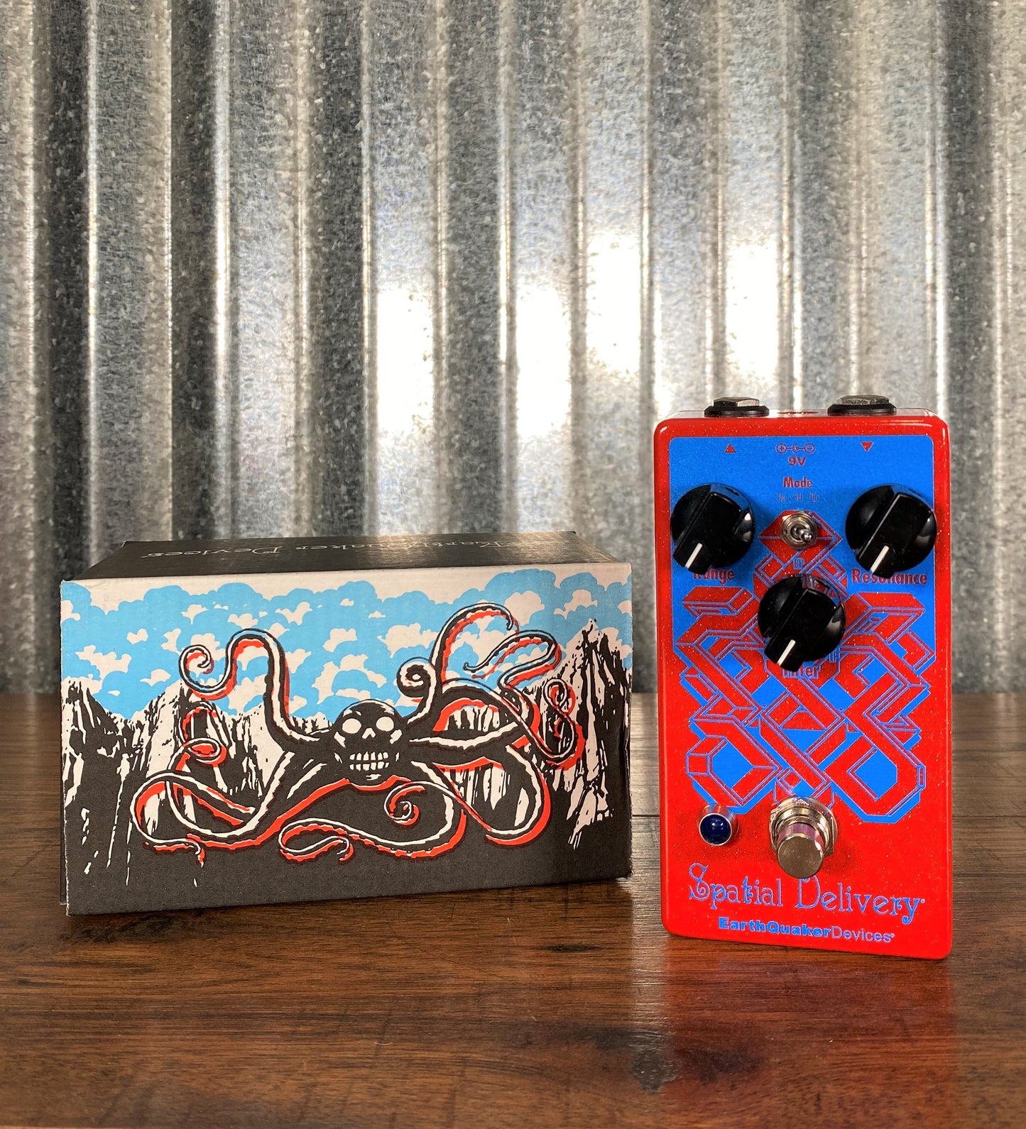 EarthQuaker Devices EQD Spatial Delivery LTD ED Red Sparkle Envelope Filter Guitar Effect Pedal