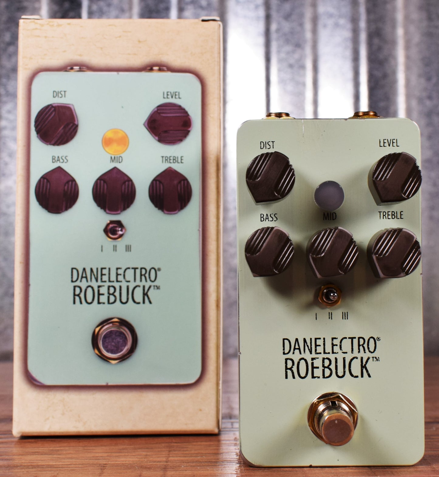 Danelectro ROE-1 Roebuck Distortion Reissue Guitar Effect Pedal