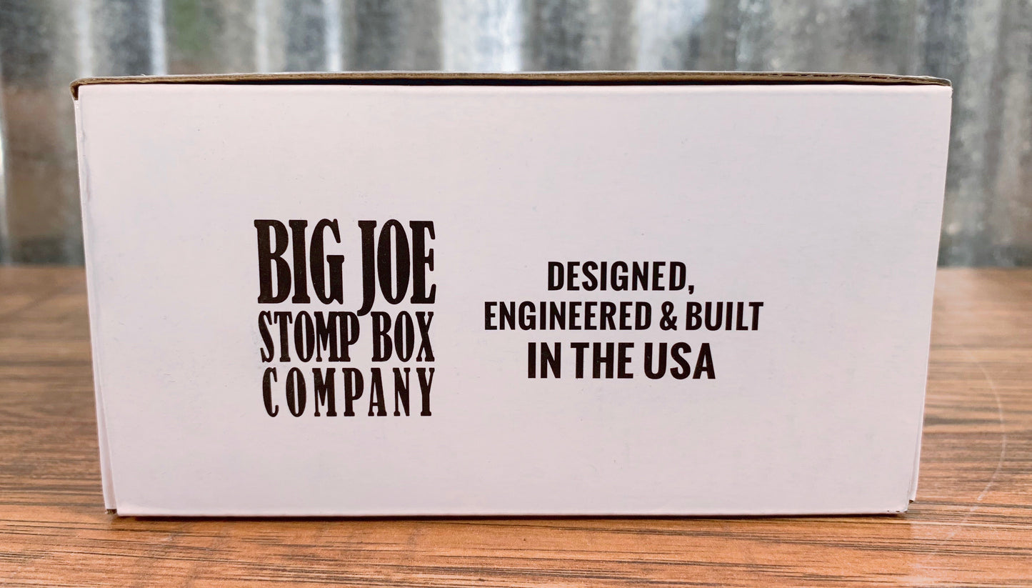 Big Joe Stompbox Analog Texas Screamer (Johnny Winter) B-309 Big Joe Series Overdrive Guitar Effects Pedal