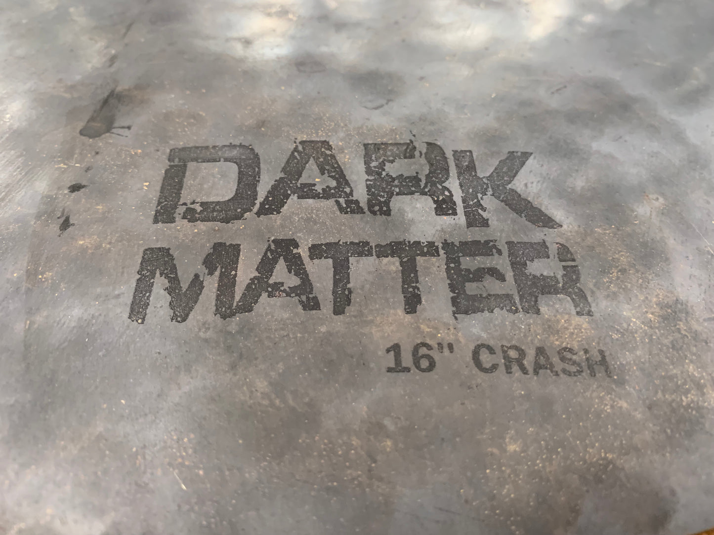 Dream Cymbals DMECR16 Dark Matter Series Hand Forged & Hammered 16" Energy Crash Cymbal