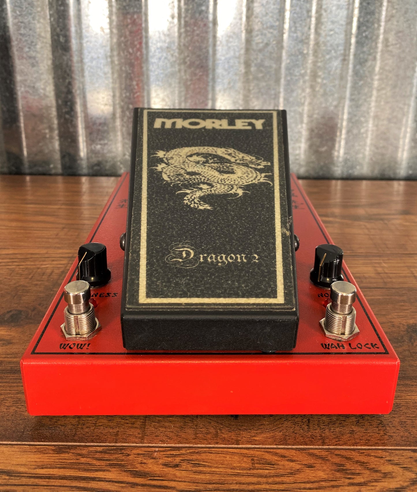 Morley George Lynch Dragon 2 Switchless 3 Mode Wah Guitar Effect Pedal Used