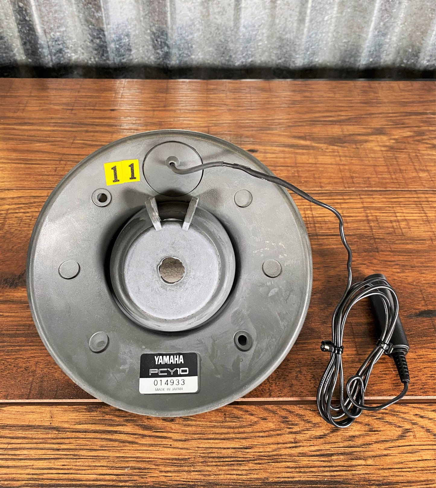Yamaha PCY-10 6" Electronic Bell Trigger Cymbal Rubber Pad Used