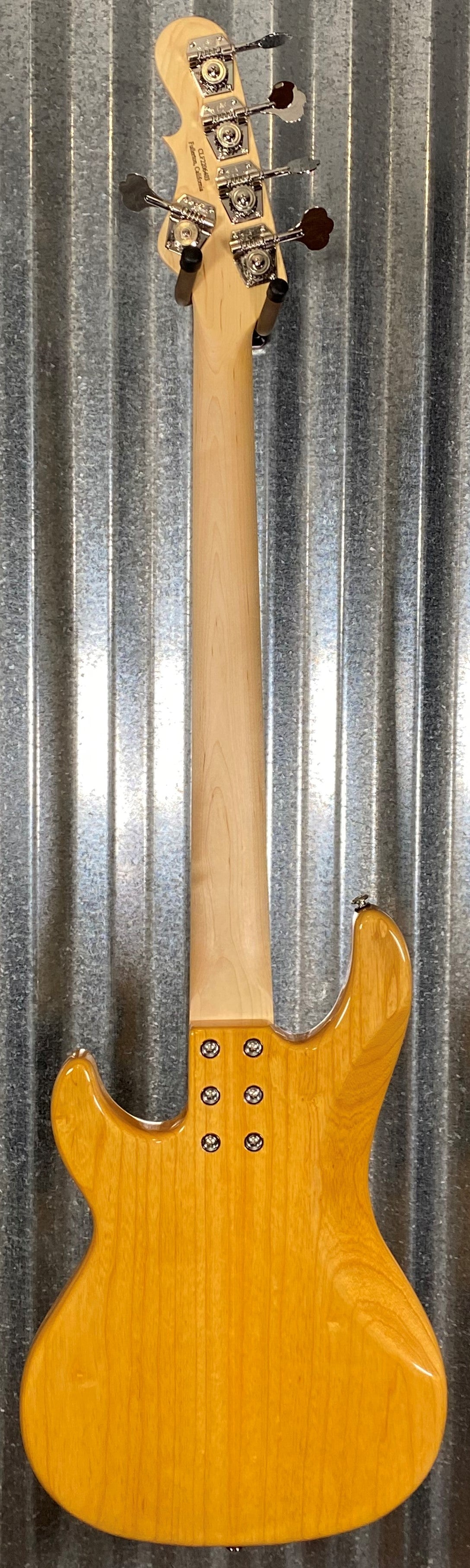 G&L USA Kiloton 5 String Natural Bass & Case #6403