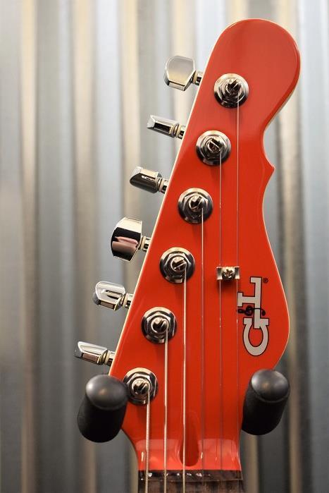 G&L Guitars USA Custom ASAT Classic Fullerton Red Electric Guitar & Case #7817