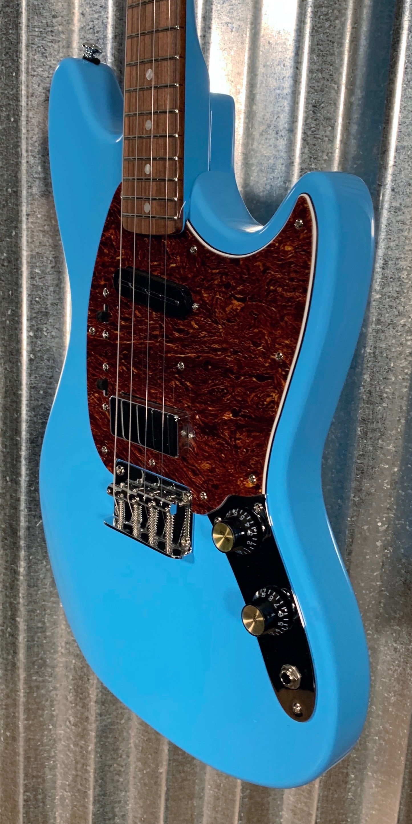 Eastwood Warren Ellis Tenor 2P Sonic Blue & Bag