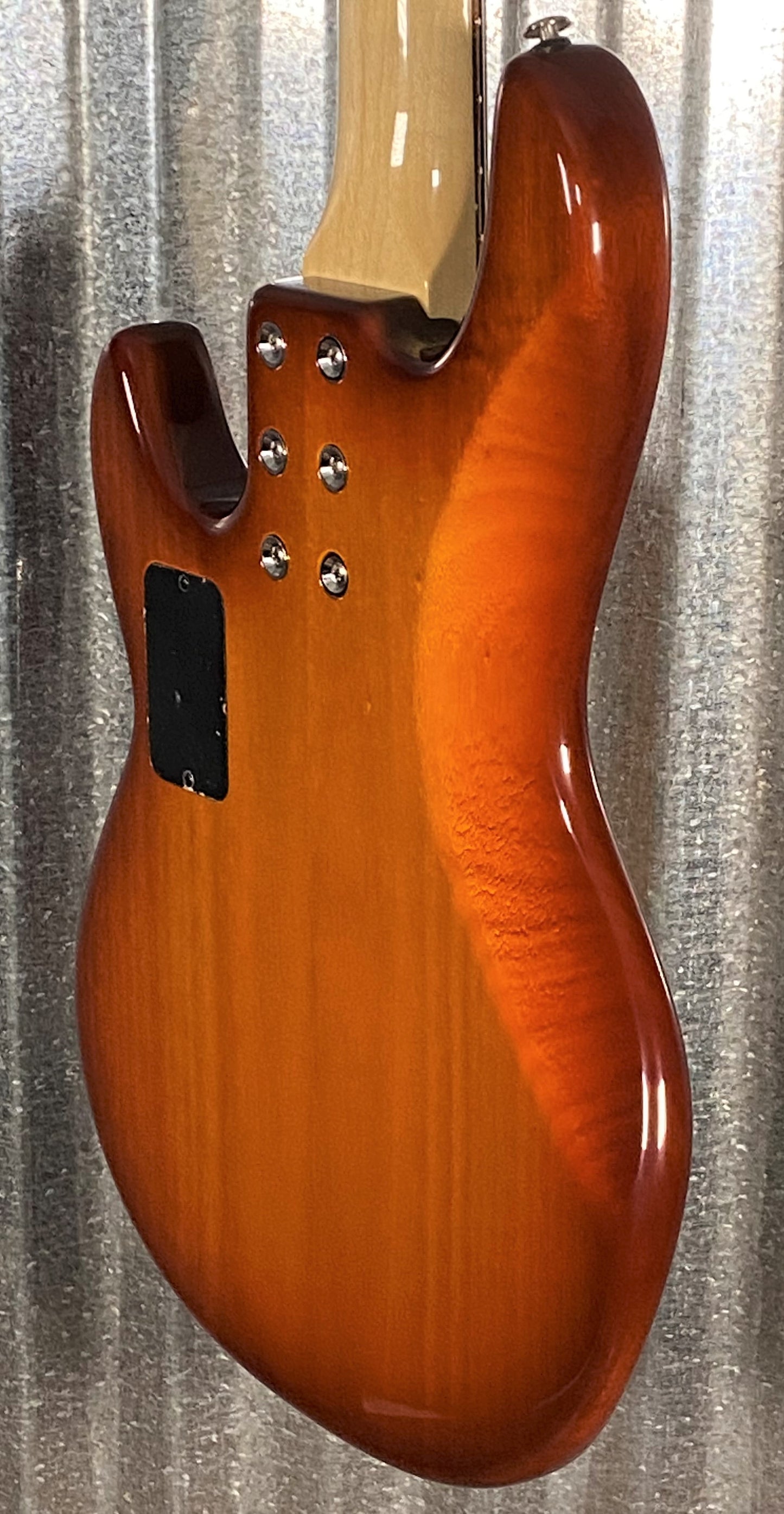 G&L USA CLF L-2500 S750 Old School Tobacco Sunburst 5 String Bass & Case #4168