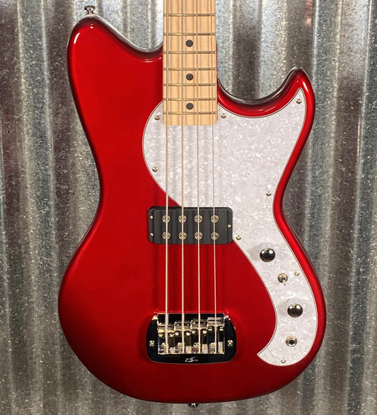 G&L Guitars Tribute Fallout Bass Short Scale 4 String Candy Apple Red #2150