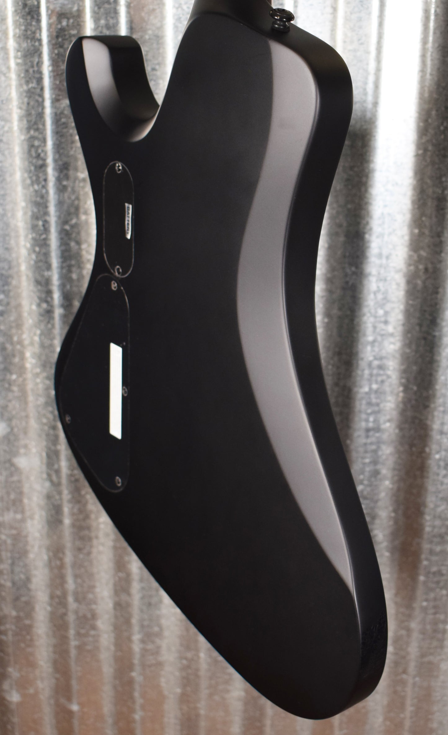 ESP LTD Nergal Stream Black Satin Fishman Guitar & Case LNS6BLKS #1546 Used