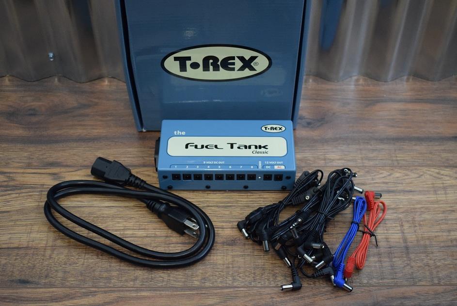 T-Rex Engineering Fuel Tank Classic Power Supply 8x9V & 2x12V AC/DC Demo #275