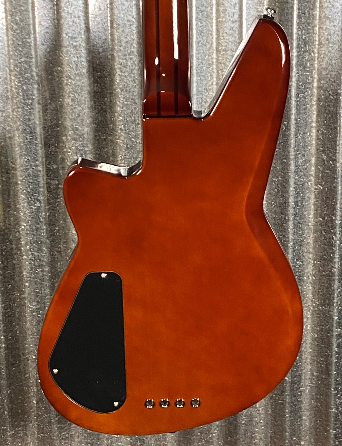 Reverend Thundergun 4 String Bass Violin Brown #8636