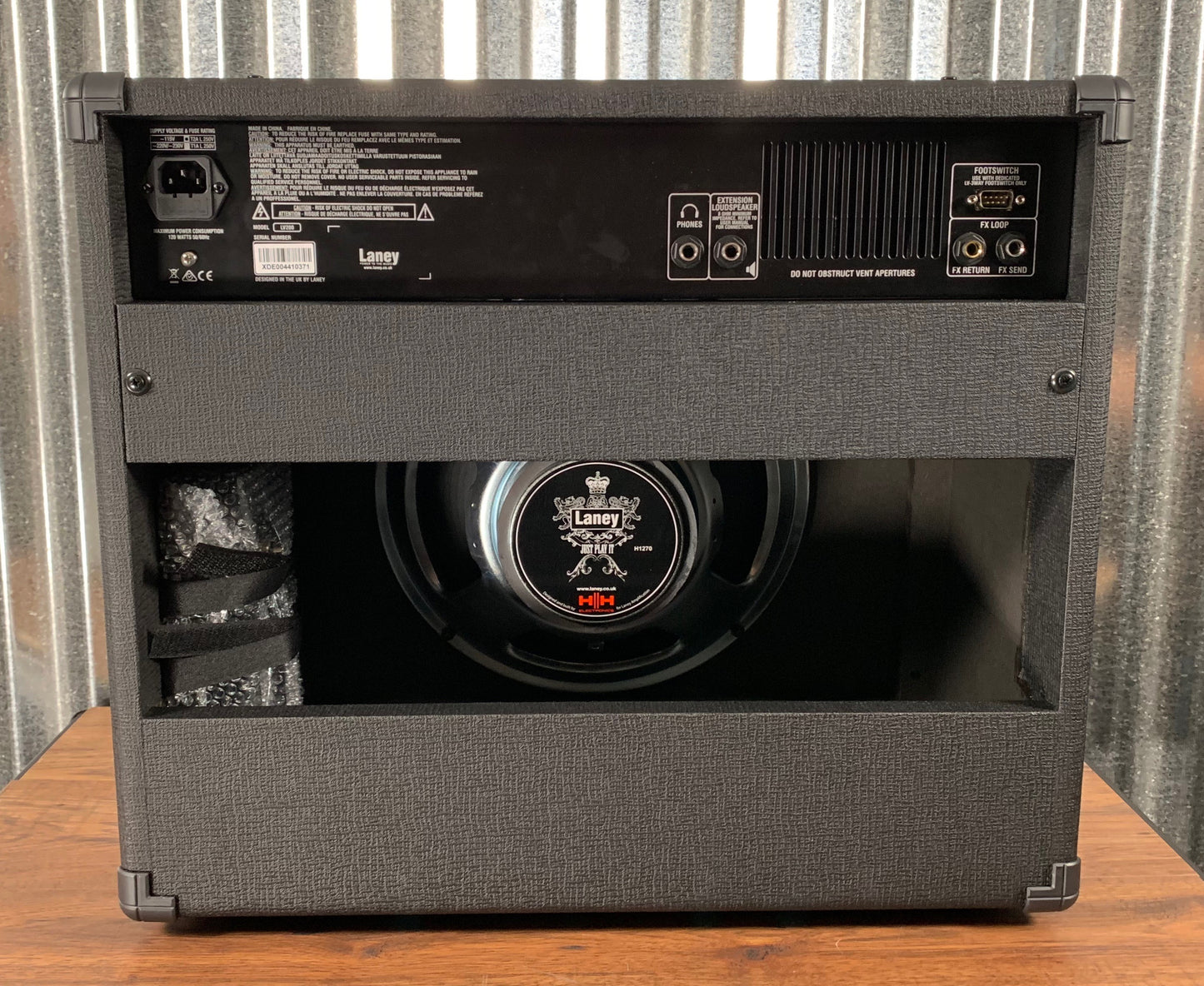 Laney LV200 1x12" 3 Channel 65 Watt Tube Preamp Reverb Guitar Amplifier Combo