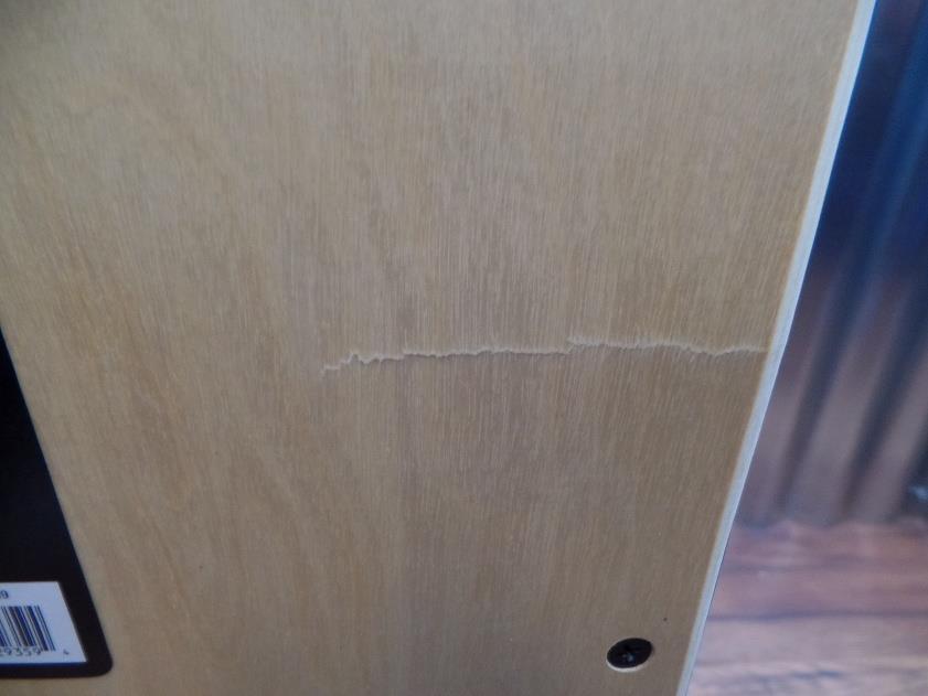 LP Latin Percussion LP1432 Cajon with Black Sides & Natural Face #1005