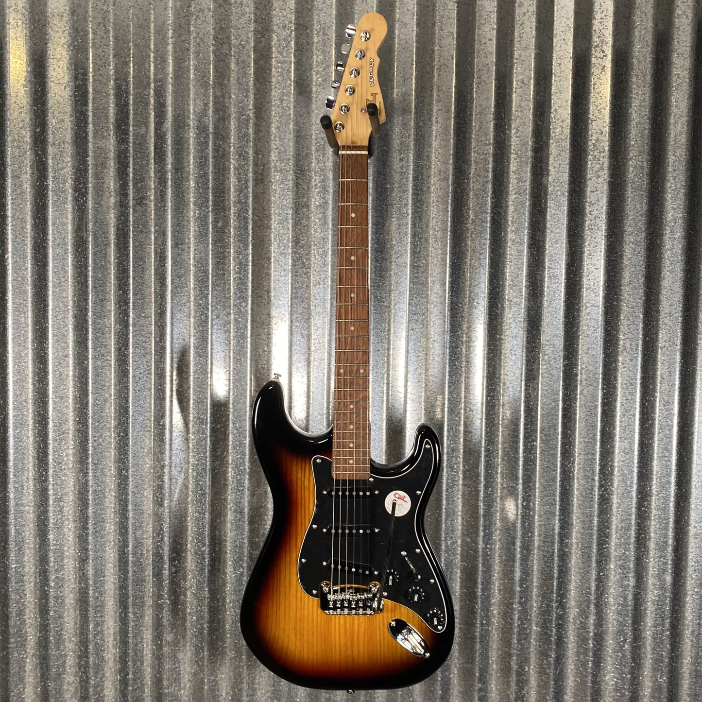 G&L Tribute Legacy 3 Tone Sunburst Guitar #7940 Used