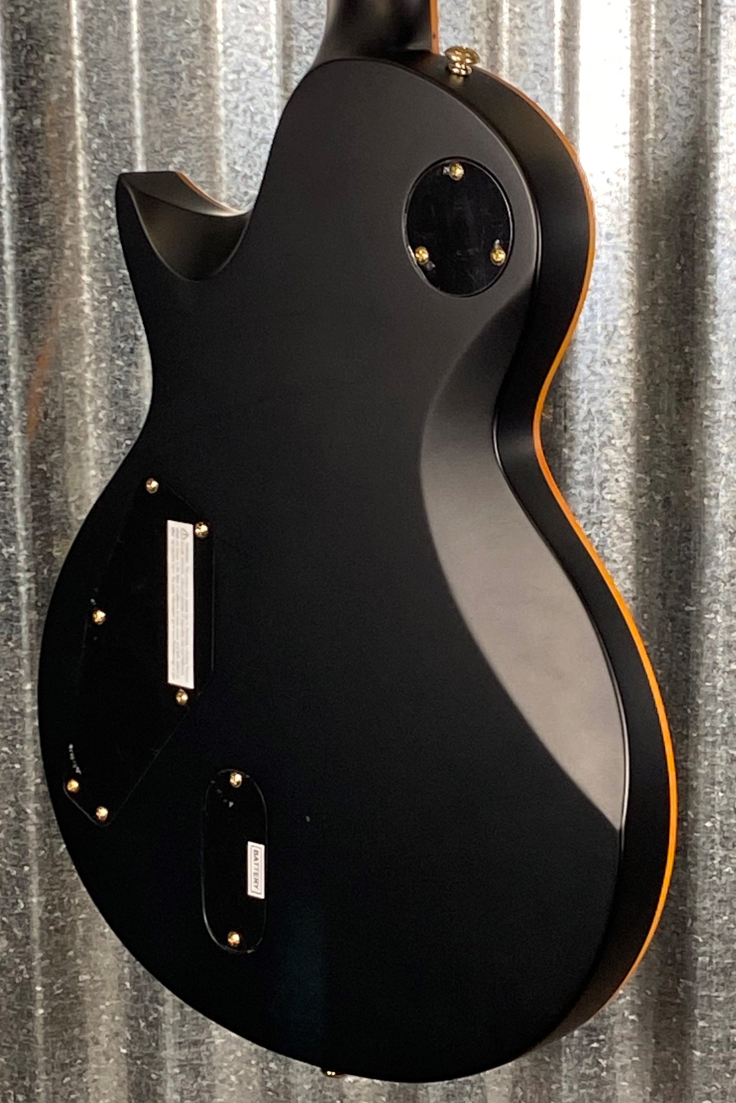 ESP LTD EC-1000 Eclipse EMG Vintage Black Guitar & Bag LEC1000VB #1613 Used