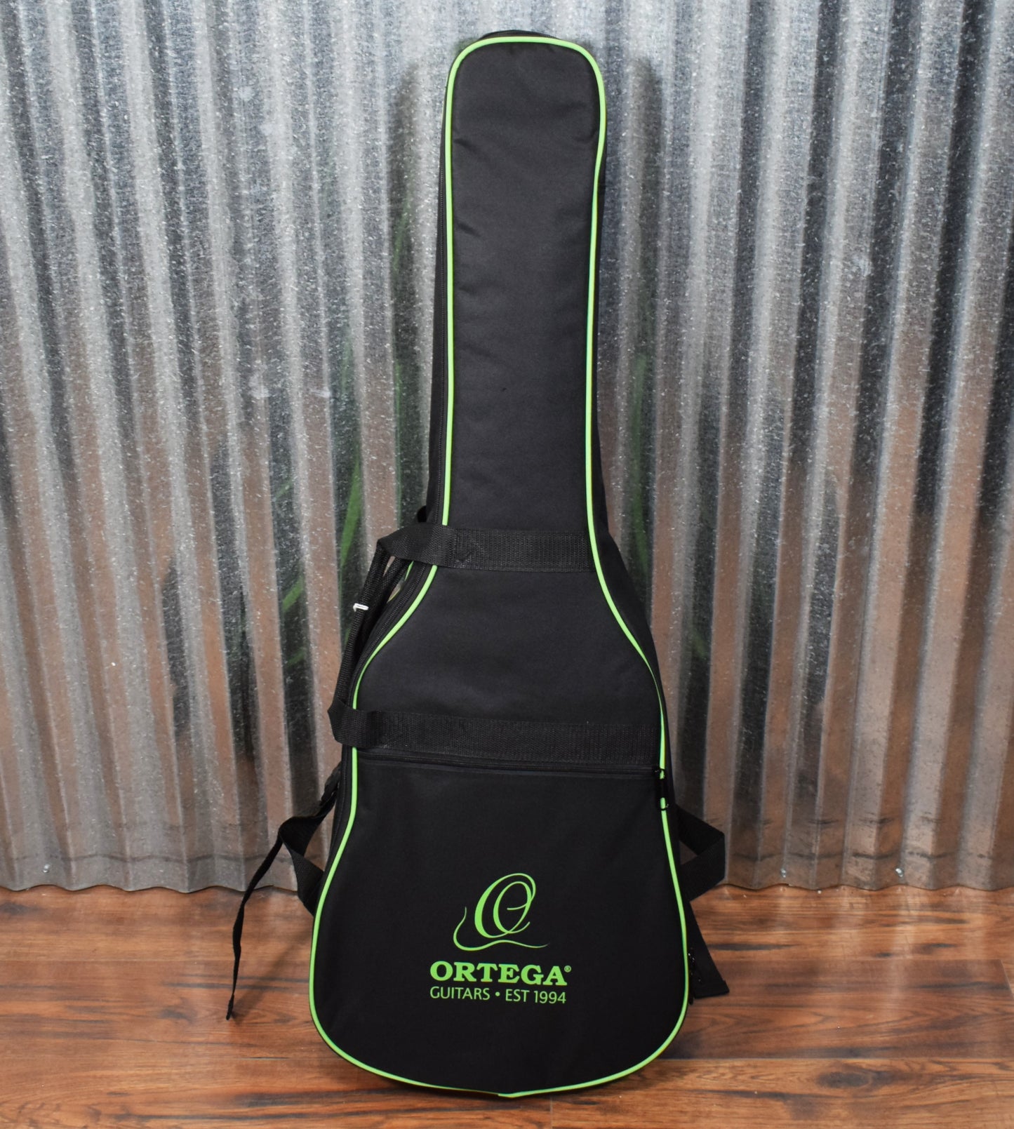 Ortega RGA-GAP Gaucho Acoustic Nylon String Parlor Green Apple Guitar & Bag #0015