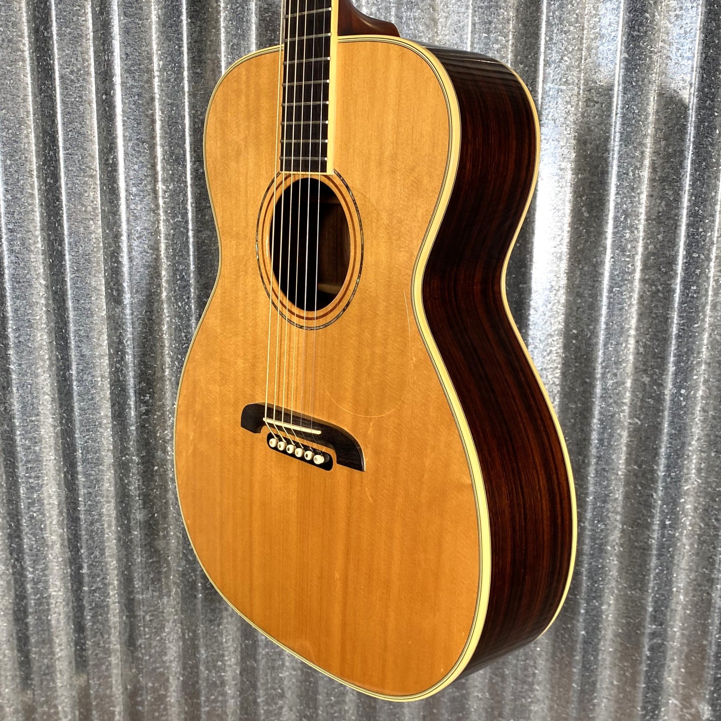 Alvarez Yairi FY-84 OM Acoustic Guitar Natural & Case #58511 Used