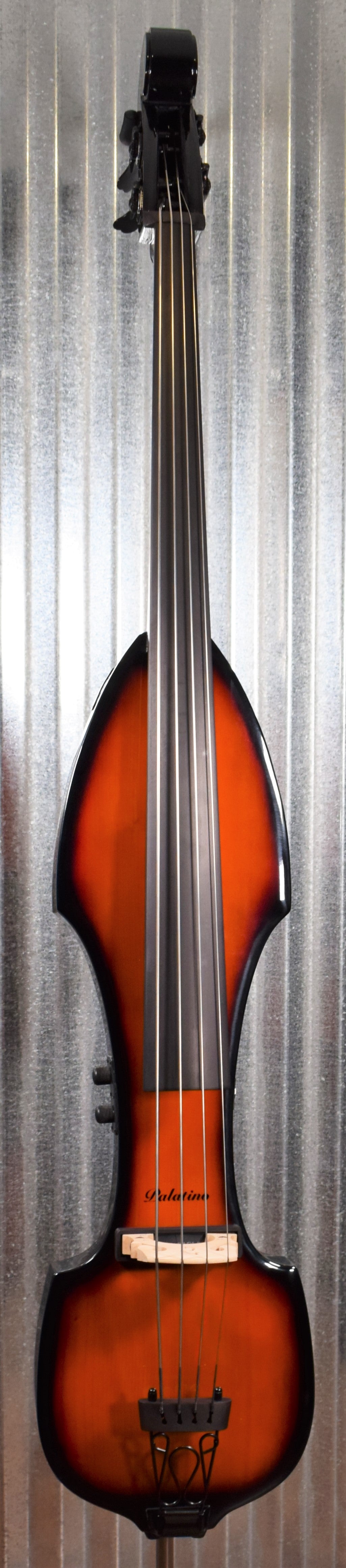 Palatino VE-500 Electric Upright Bass Sunburst & Bag #3