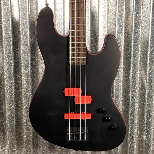 ESP LTD FBJ-400 Frank Bello 4 String Bass EMG PJ Black Satin #0997 Used