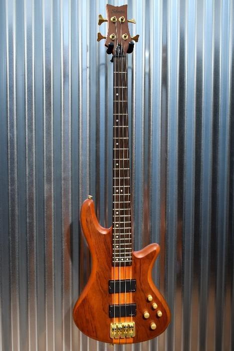 Schecter Guitar Research Stiletto Studio 4 String Bass & Case #3748