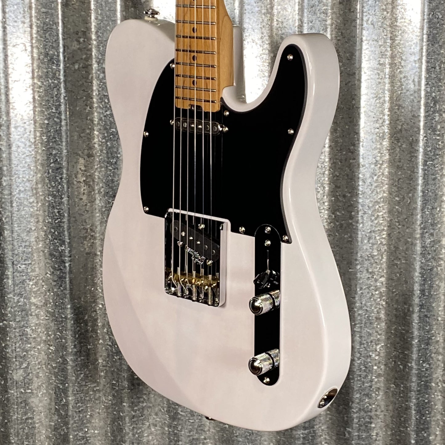 Musi Virgo Classic Tele White Guitar #0229 Used