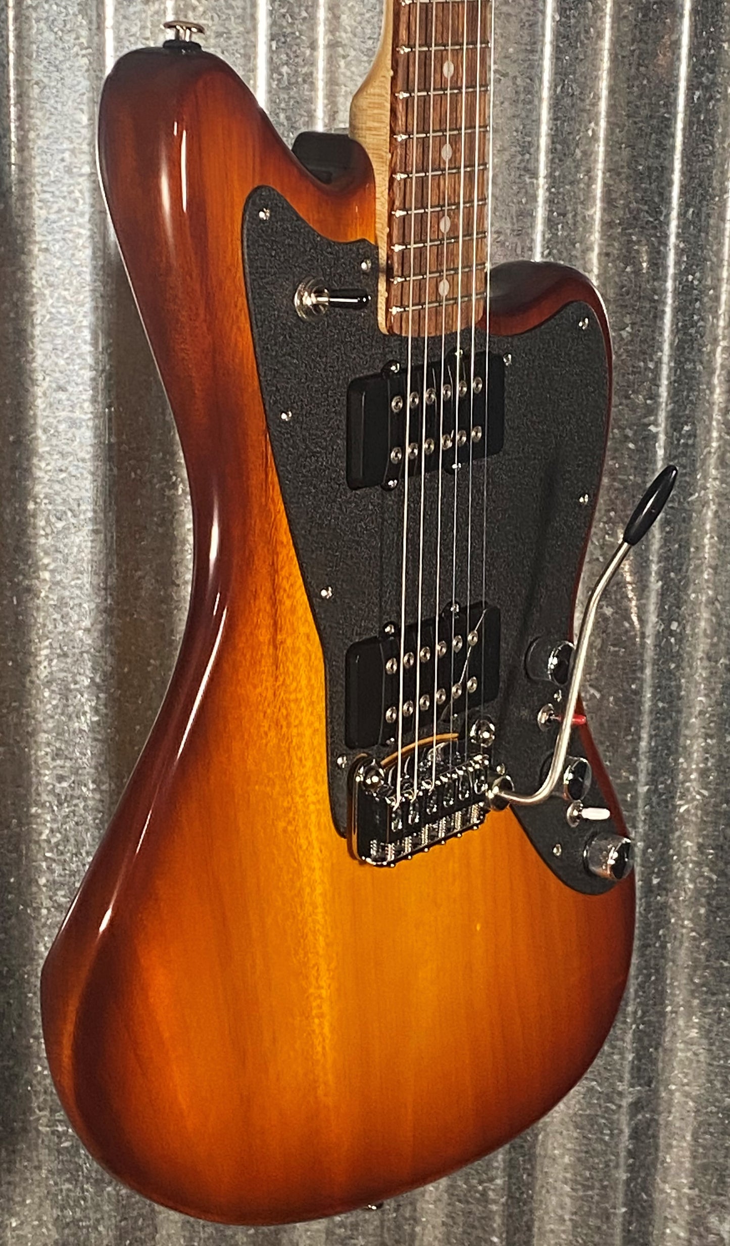 G&L USA CLF Research Doheny V12 Old School Tobacco Sunburst Guitar & Case Blem #7300