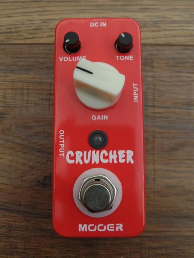 Mooer Audio Cruncher Distortion Mini Effects FX Pedal for Electric Guitar DEMO