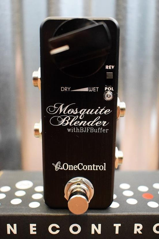 One Control Minimal Mosquito Blender Trail & BJF Buffer Guitar Effect Pedal