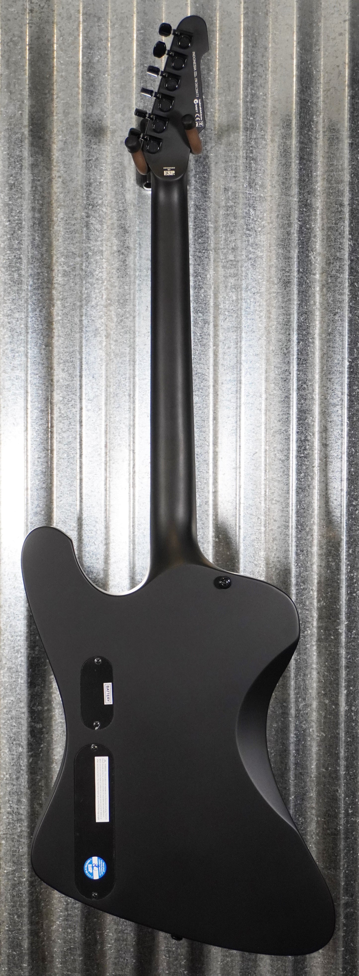 ESP LTD Phoenix Black Metal Guitar LPHOENIXBKMBLKS #0473