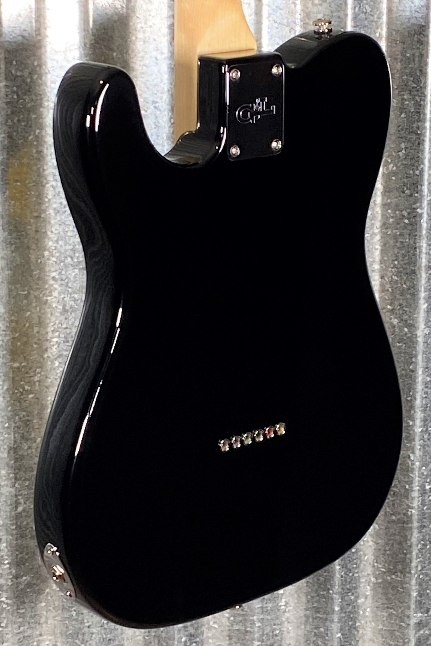 G&L USA Limited Edition ASAT Classic Thinline Semi Hollow 2 Tone Goldburst Metallic Guitar & Bag #9185 Blem