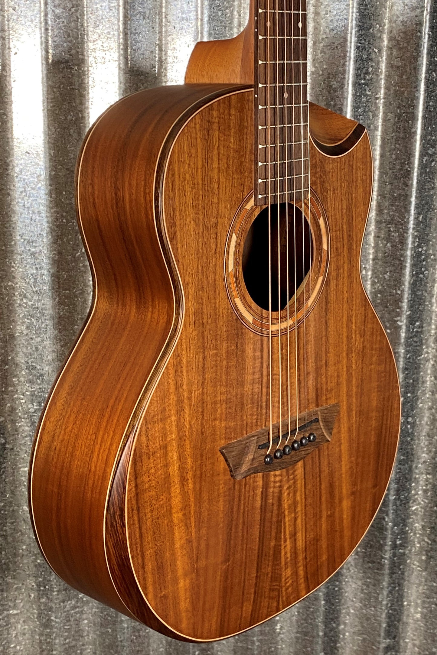 Washburn Comfort Series Koa Mini Acoustic Guitar WCGM55K-D-U #1814