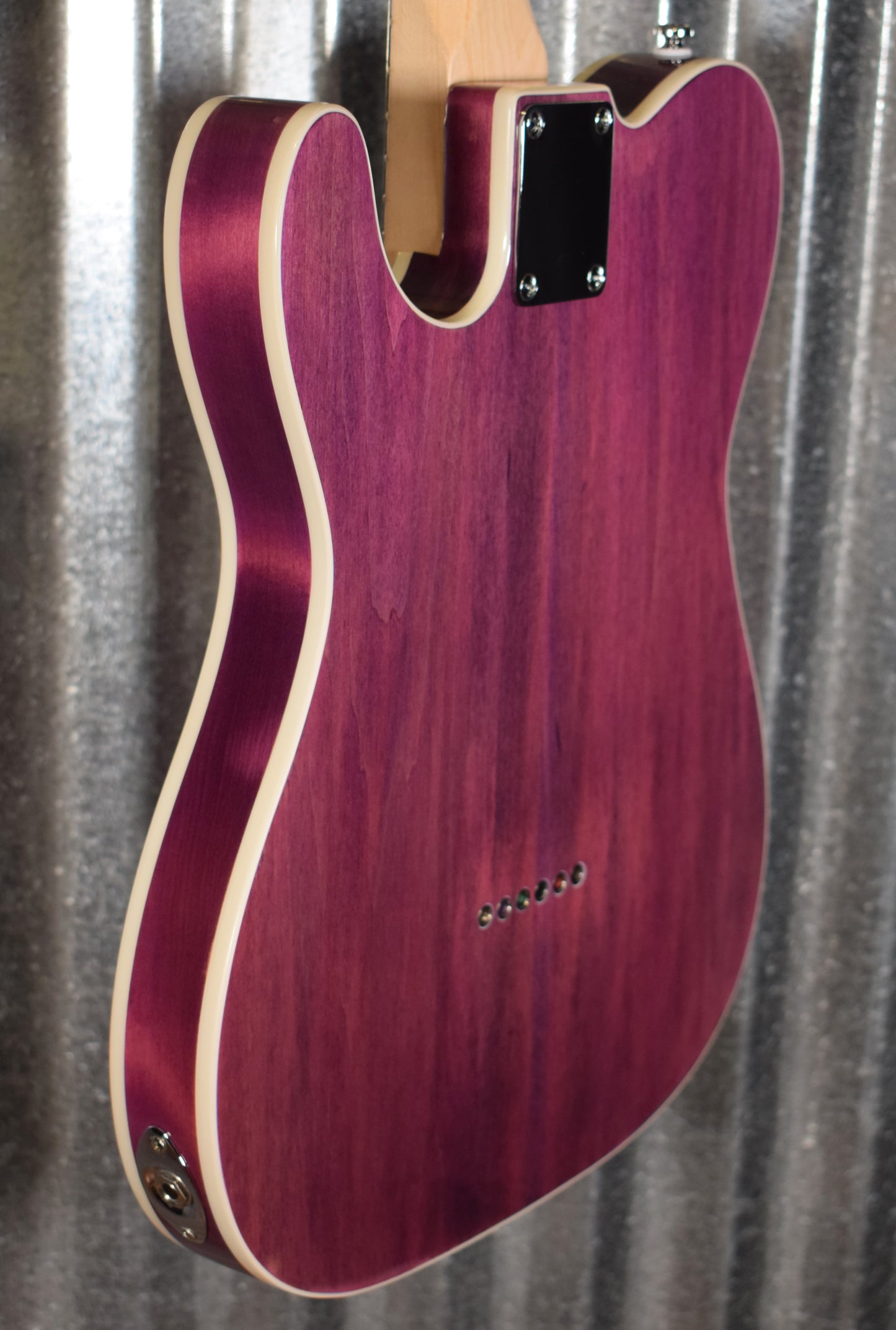 G&L Tribute Limited Edition ASAT Classic Semi Hollow Double Bound Lilac Guitar #0079