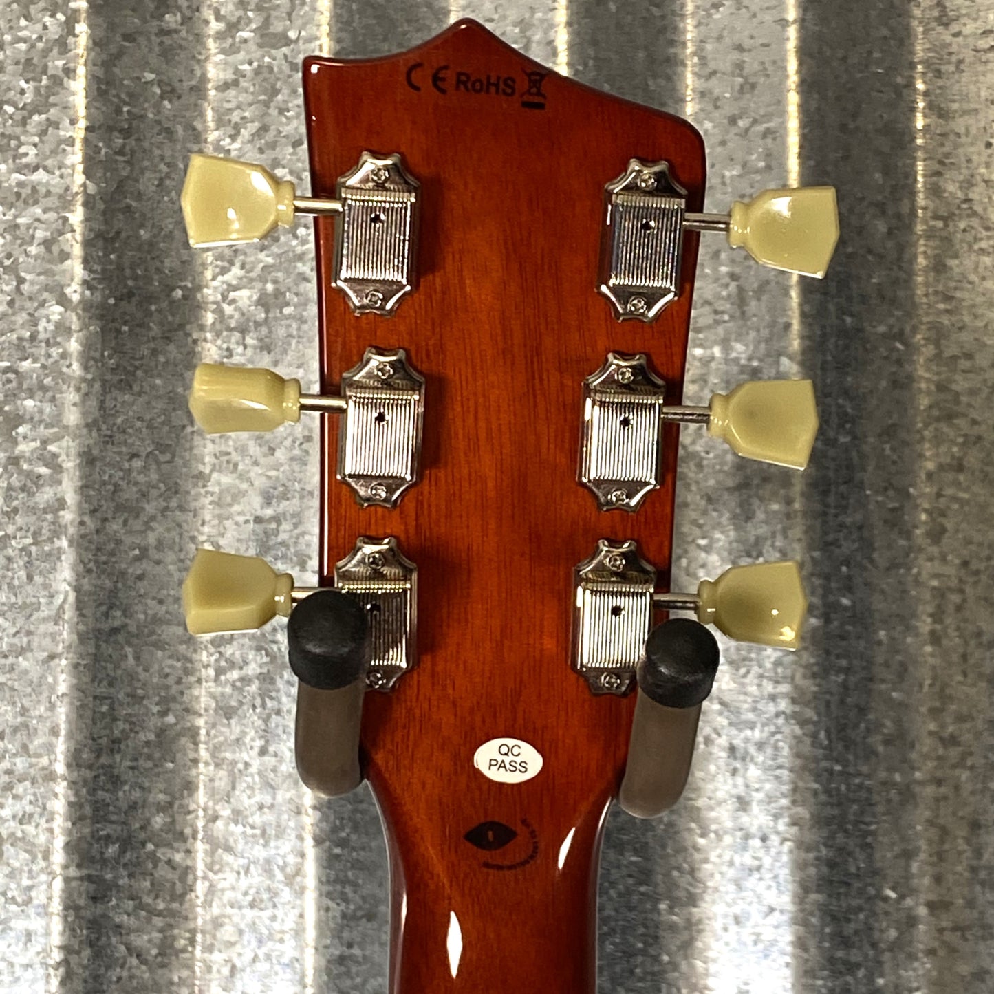 Jet JL500 Single Cut LP Style Metallic Tangerine Guitar #0001 Blem