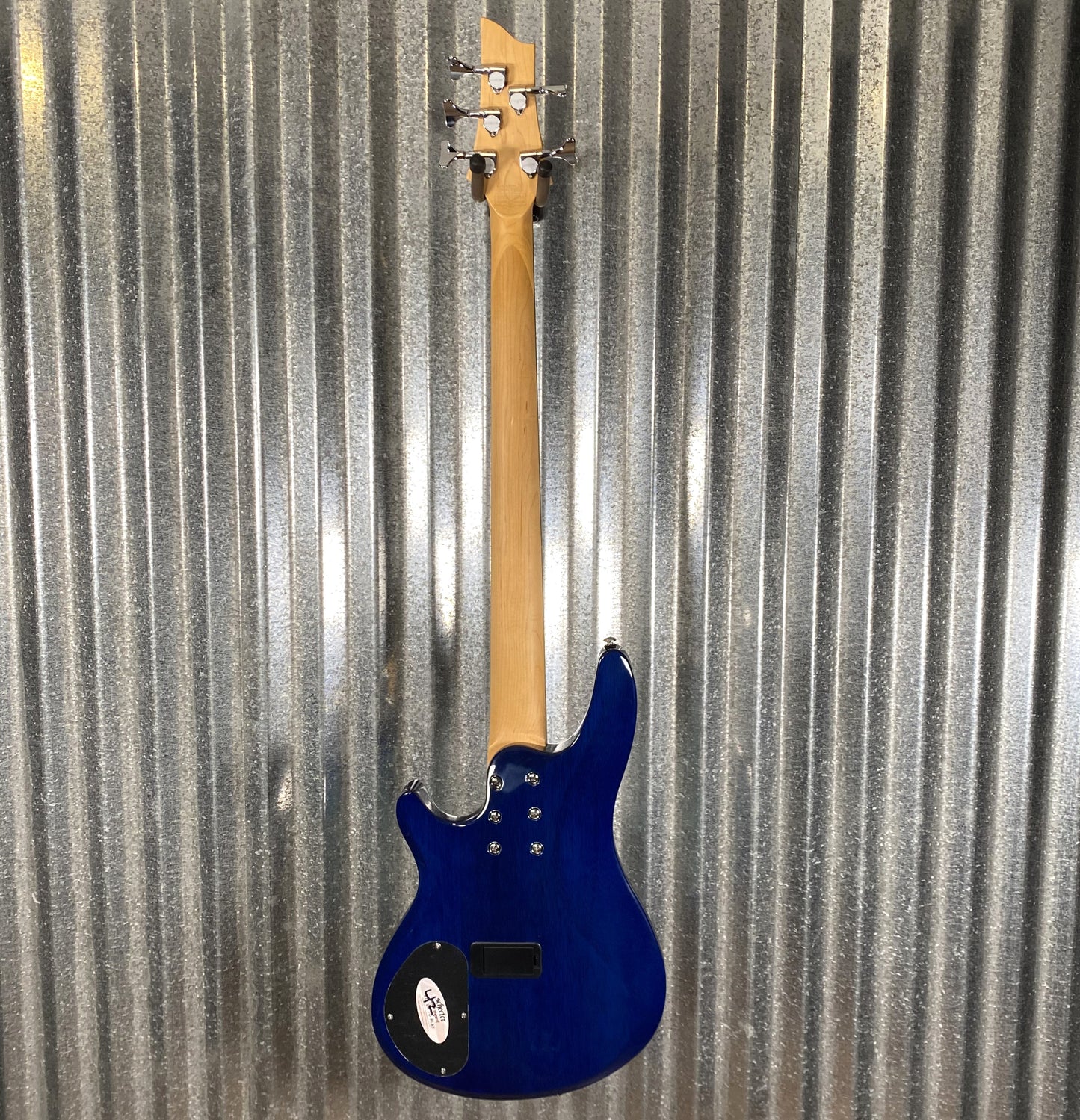 Schecter C-5 Plus 5 String Bass Ocean Blue Burst #0145