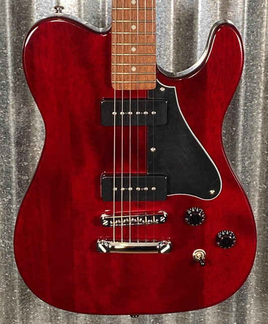 G&L Tribute ASAT JR II Transparent Red Guitar Junior 2 Blem #7056