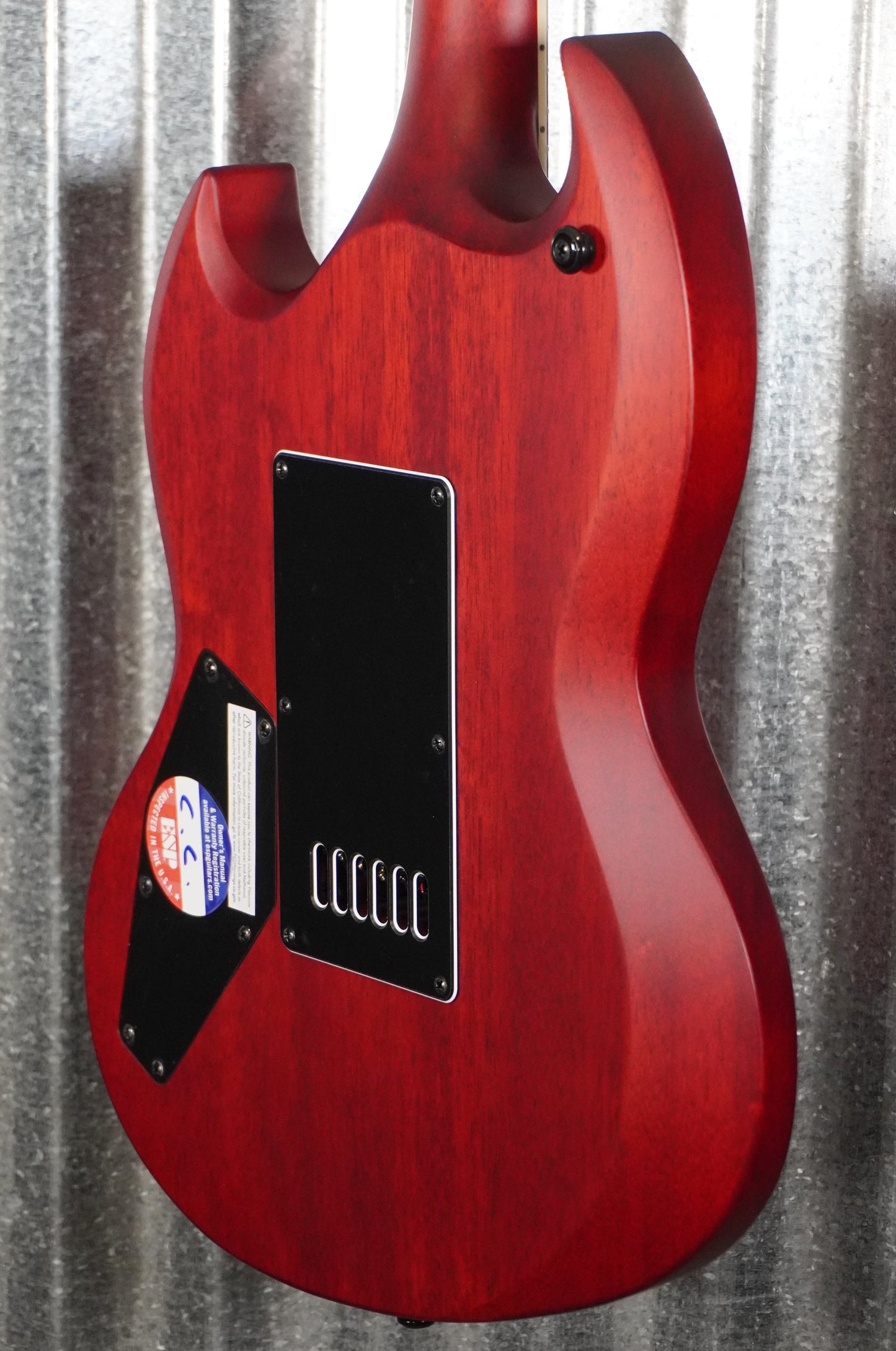 ESP LTD Viper-1000 Evertune See Thru Black Cherry Satin Guitar LVIPER1000ETQMSTBCS #1508