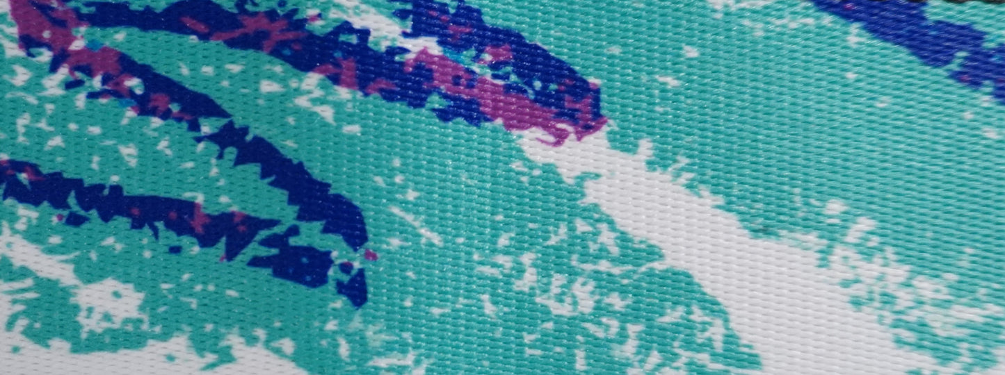 Levy's MPD2-126 2” Polyester Guitar Bass Strap with 90s Paper Cup Motif