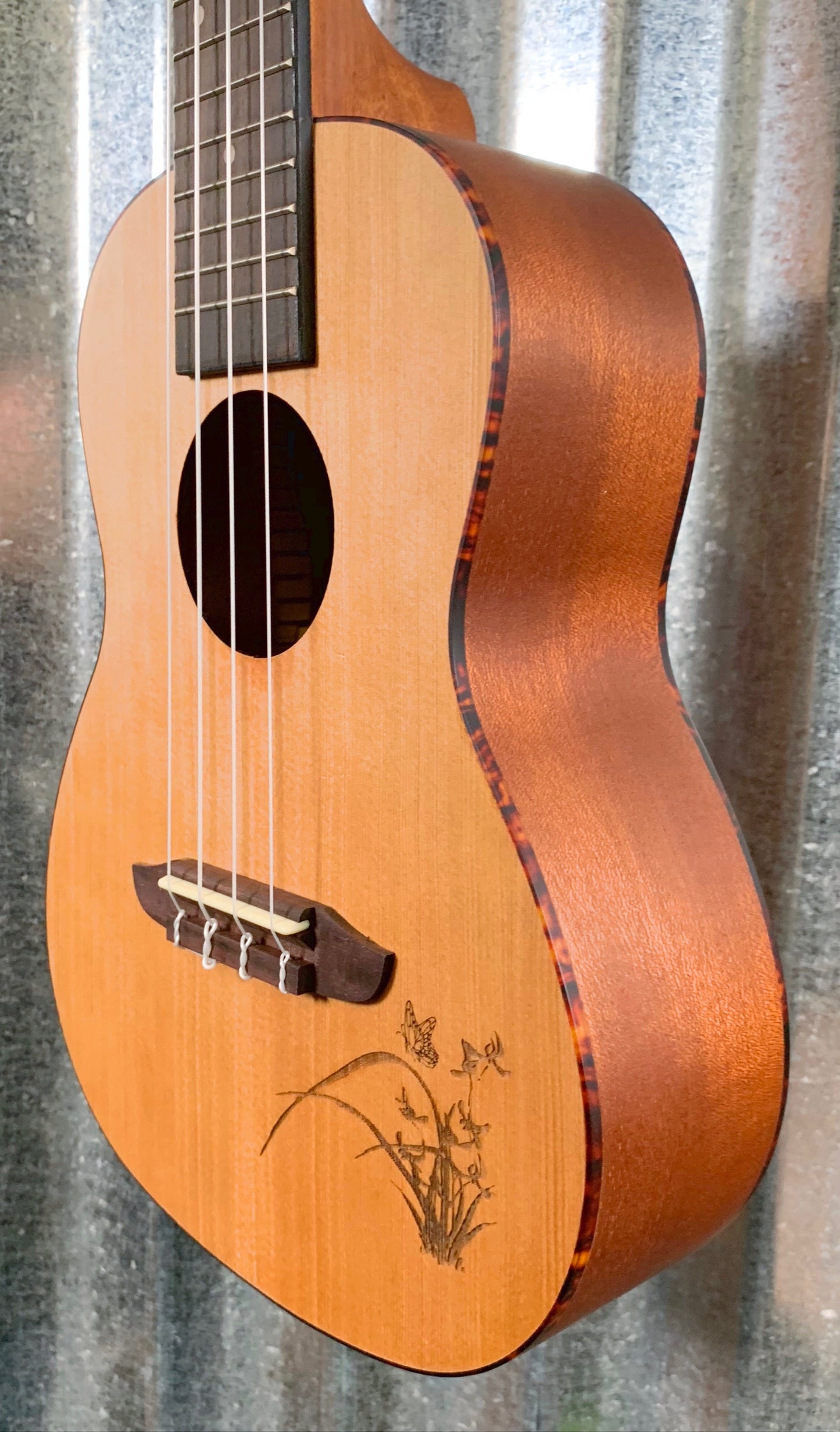 Ortega Guitars RU5 Natural Spruce Top Concert Ukulele