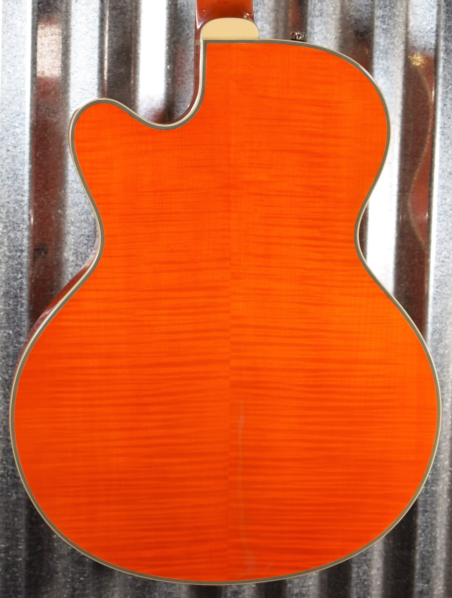 Epiphone Emperor Swingster LTD Edition Custom Shop Sunrise Orange Hollowbody Guitar & Case #4207 Used