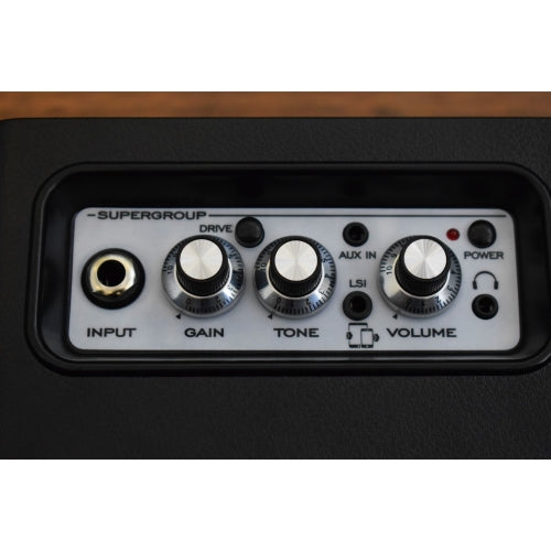 Laney Mini SuperGroup Battery Powered Portable Guitar Combo Amplifier MINI-SUPERG Demo