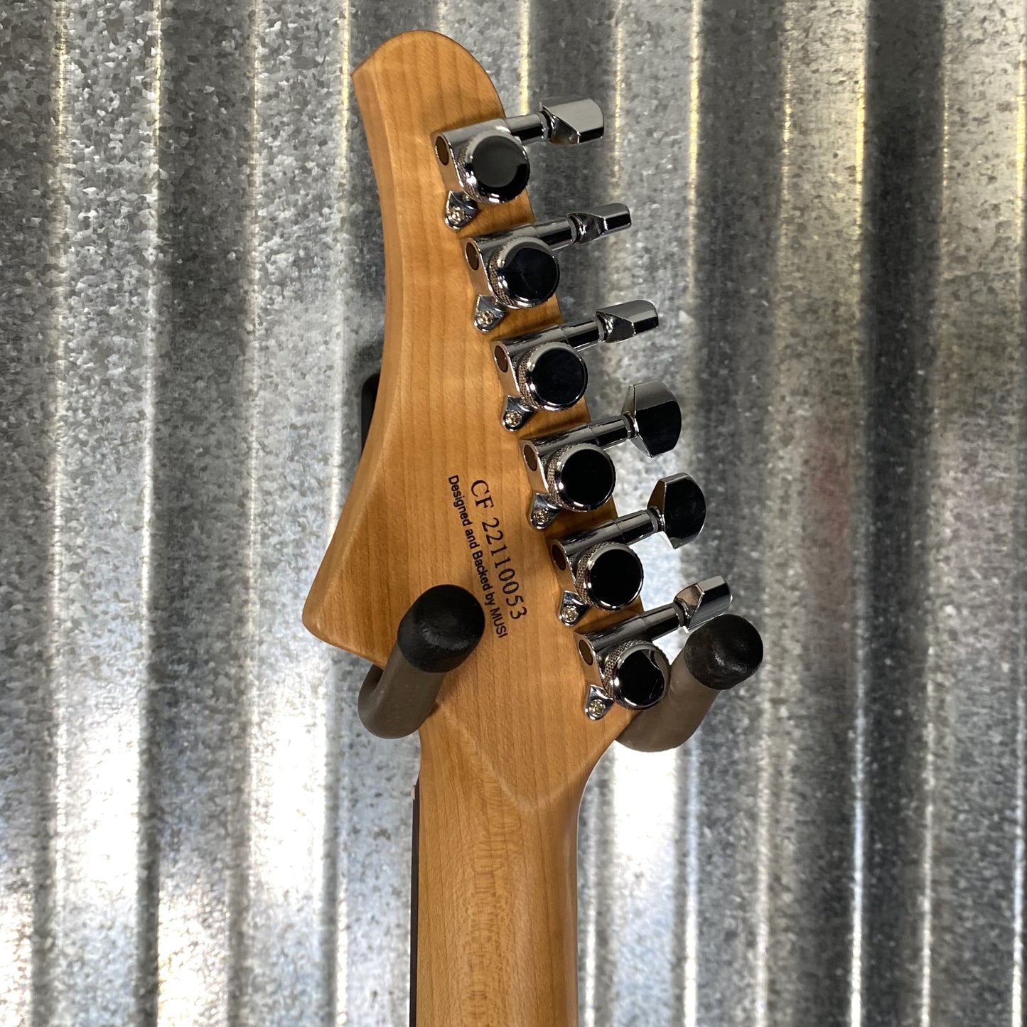 Musi Capricorn Fusion HSS Superstrat Chameleon Guitar #0053 Used