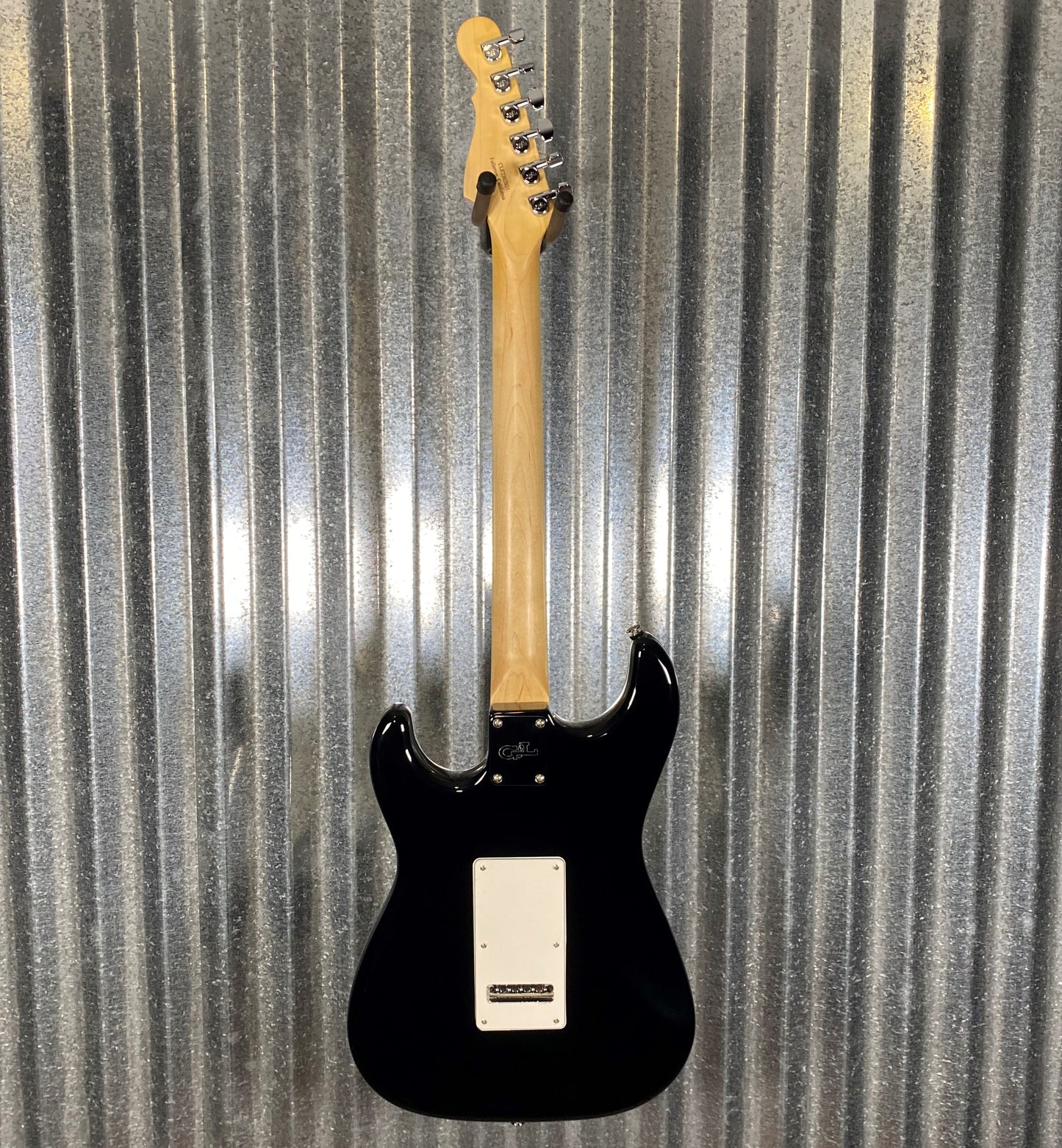 G&L USA 2023 Fullerton Deluxe Legacy Jet Black Guitar & Bag #2031 Used